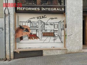 Graffiti Persiana Reformas Integrales Mano Boli Realista Boceto 300x100000